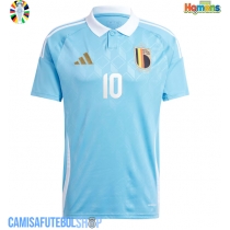 Camisa de time de futebol Bélgica Romelu Lukaku #10 Replicas 2º Equipamento Europeu 2024 Manga Curta